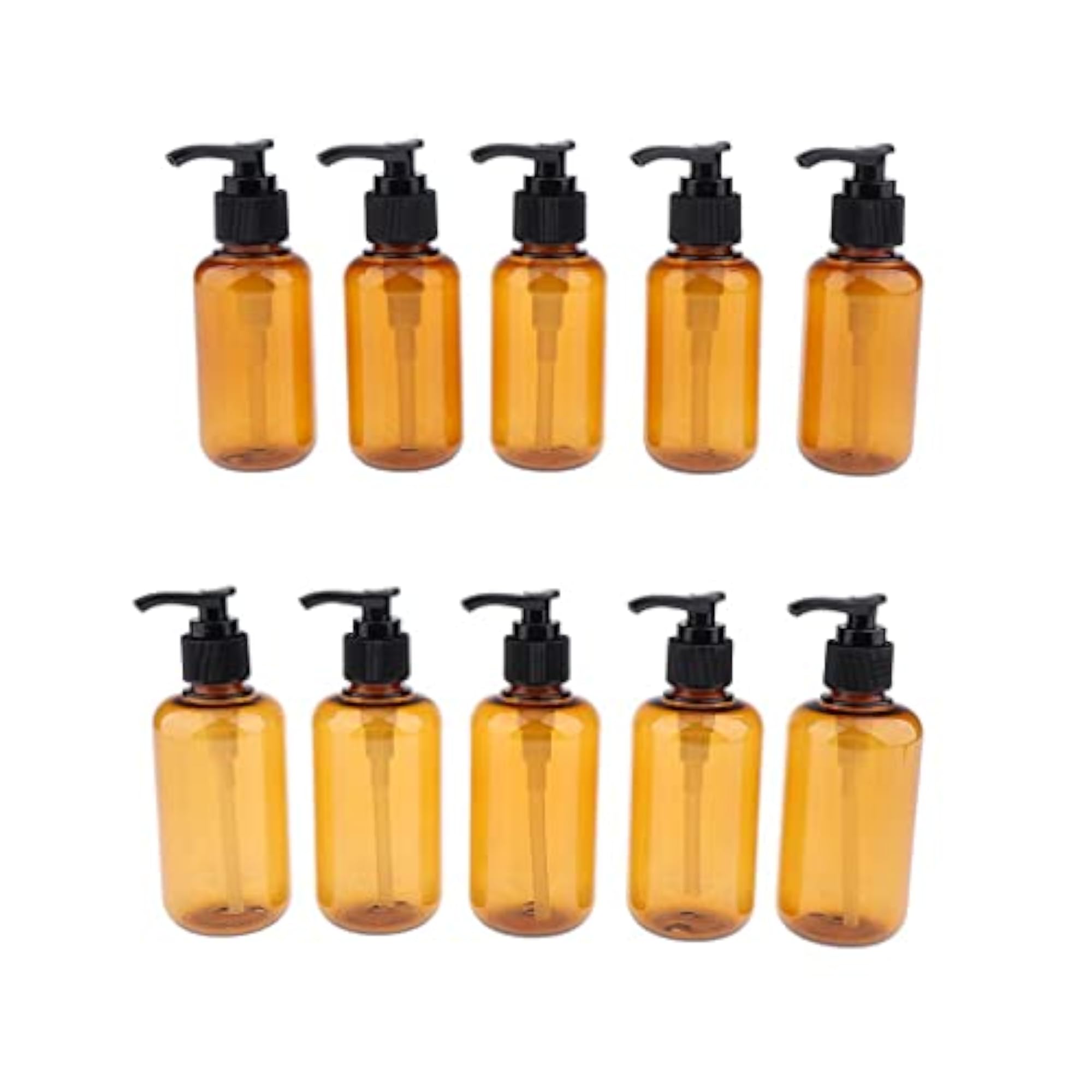 10pcs Refillable Shampoo Lotion Container Set, Travel Bottles
